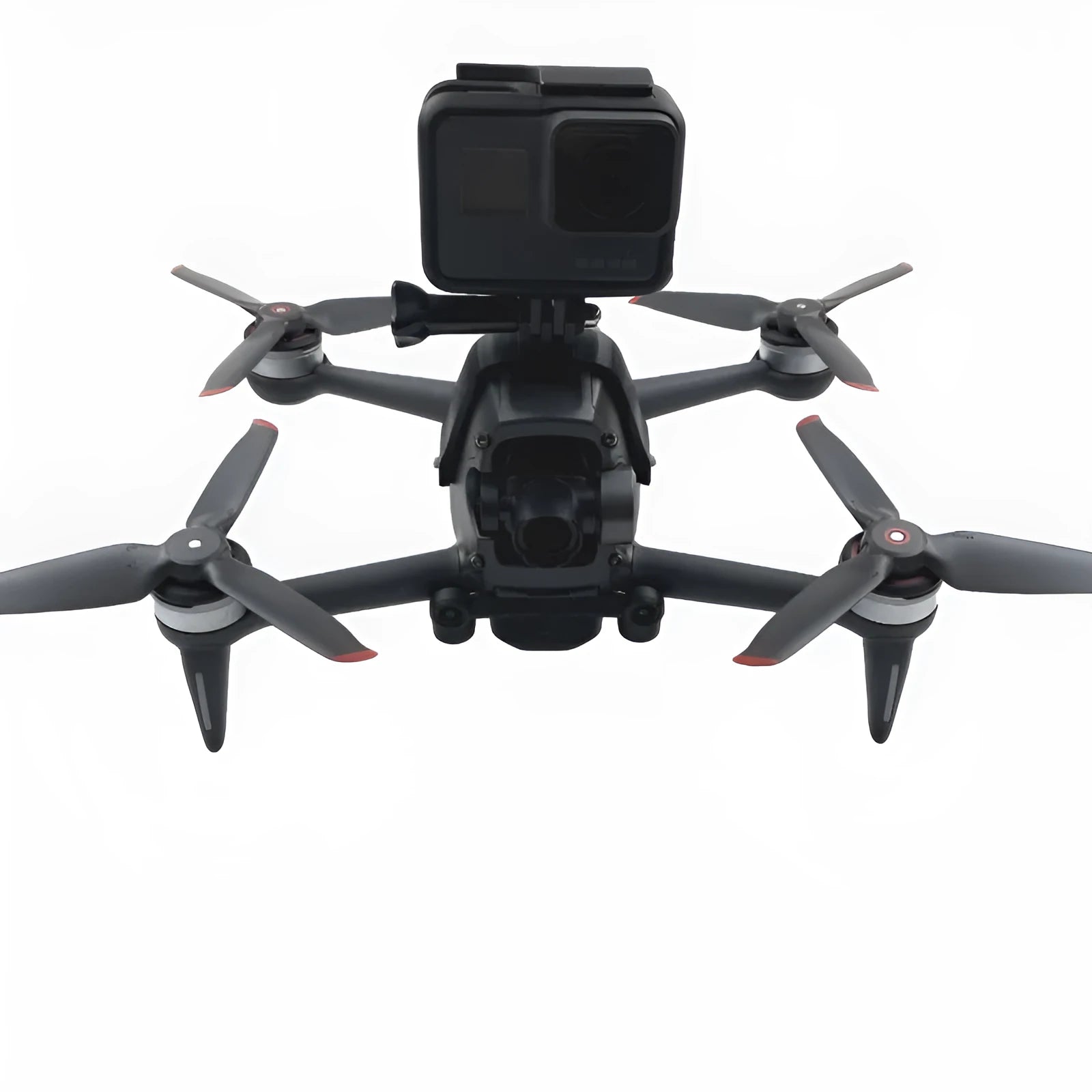 3D printed FPV drone panoramic top-mount expansion bracket for GoPro cameras