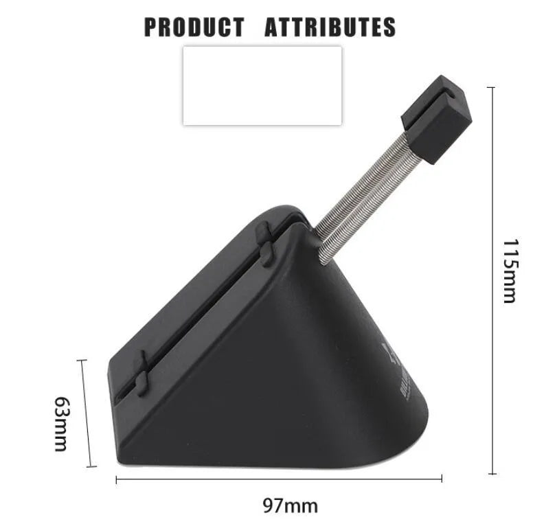 ABS plastic game mouse cable holder for wired mice in black or white colour