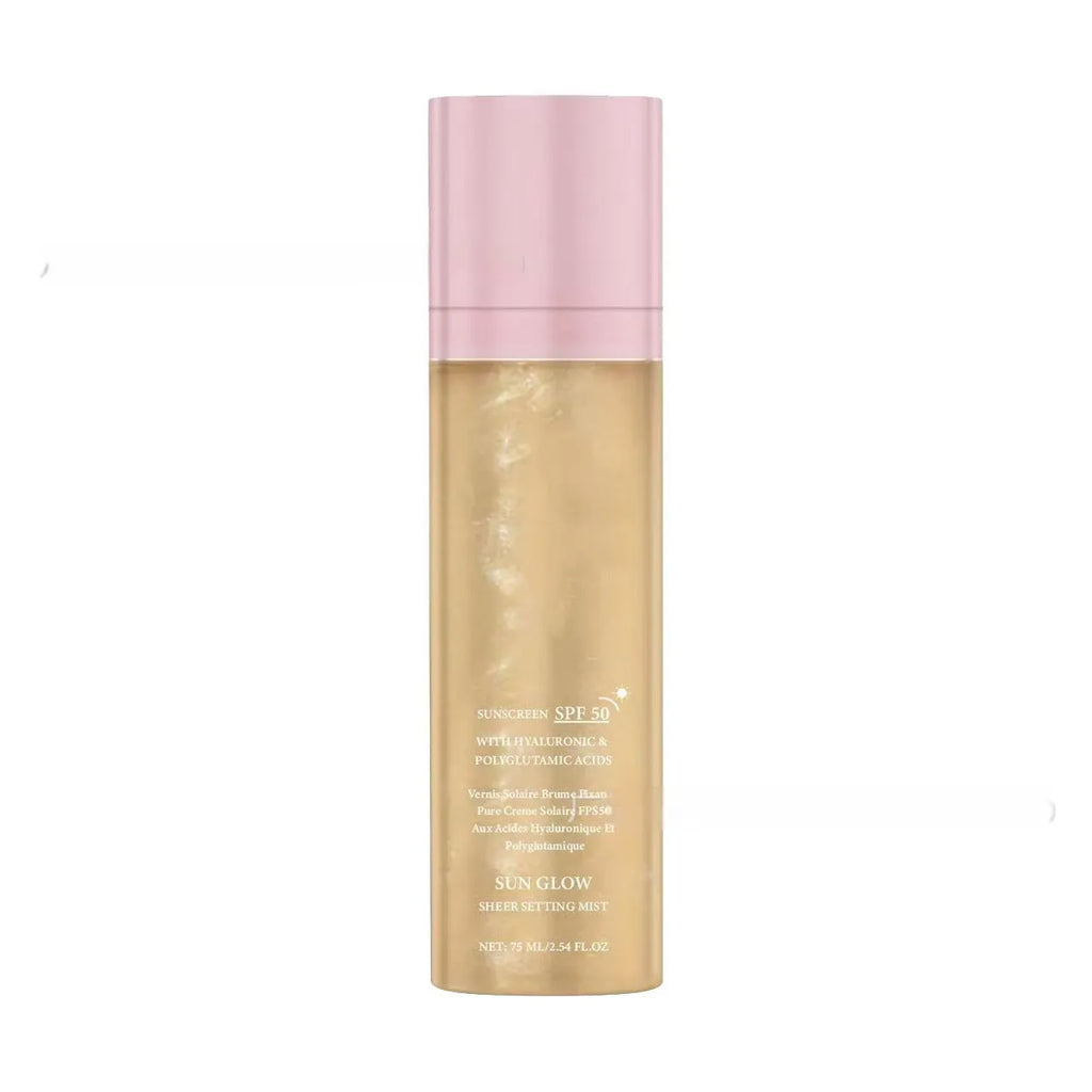 75ml toning lotion spray bottle with moisturising and nourishing properties for facial hydration