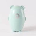 Washable lint remover roller in green pink or white colours with adhesive hair removal surface
