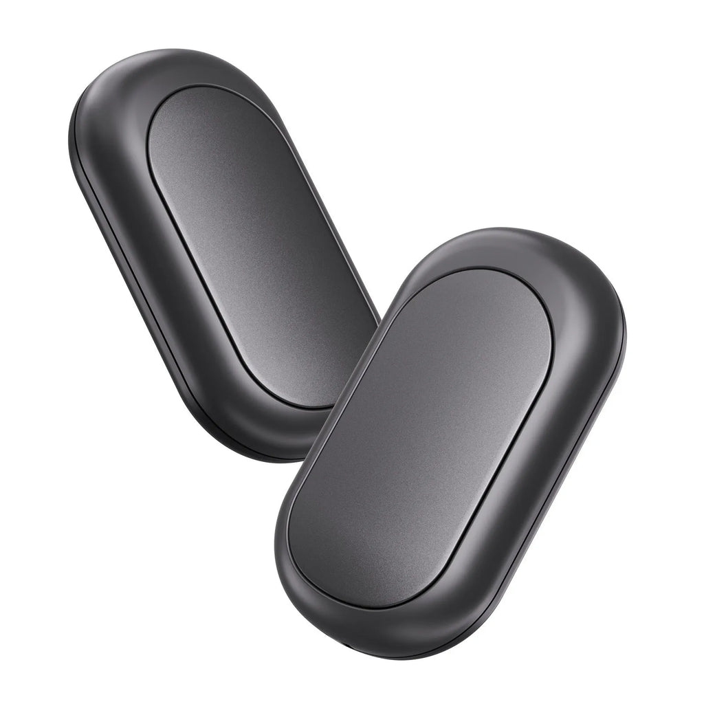 Magnetic split rechargeable mini USB heating pad hand warmer in six colour options