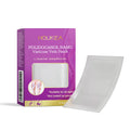 Pack of four micro needle patches for skin with moxa leaf and ginger root ingredients.